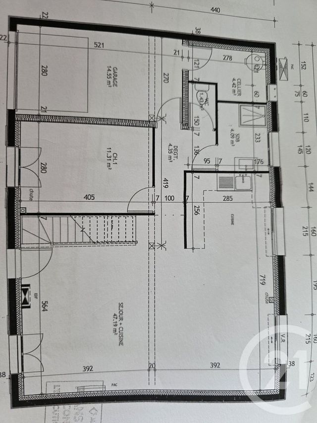 maison à vendre - 5 pièces - 117.2 m2 - ST SOUPPLETS - 77 - ILE-DE-FRANCE - Century 21 Sp Immobilier