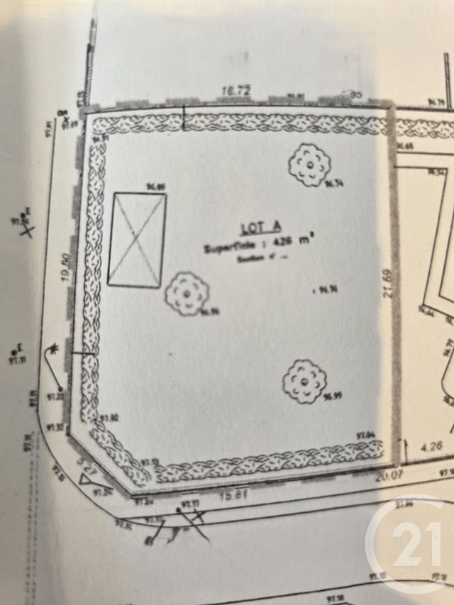 terrain à vendre - 426.0 m2 - ST PATHUS - 77 - ILE-DE-FRANCE - Century 21 Sp Immobilier